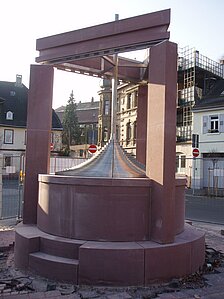 Brunnenanlage aus Rotsandstein
