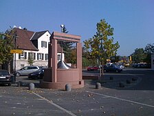 Brunnenanlage aus Rotsandstein