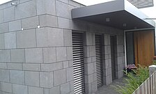 Wohnhaus in Hillesheim, Material Basaltlava