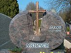 Doppelgrabanlage aus Paradiso Granit