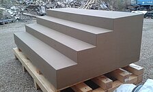 Treppenblock aus Udelfanger Sandstein