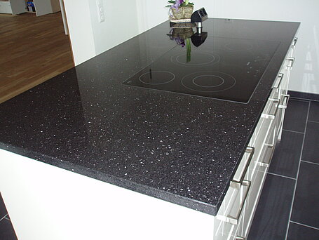 Küchenarbeitsplatte aus Granit Silver Galaxy