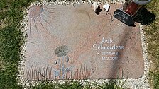 Urnengrabanlagen mit Schriftsteinen / Platten