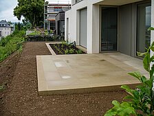 Bodenbelag aus Udelfanger Sandstein