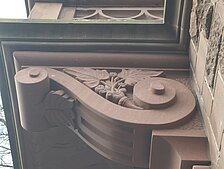 Sanierung Balkonkonsole aus Rotsandstein